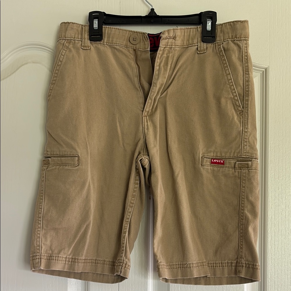 Levi's Tan Cargo Shorts Classic Style